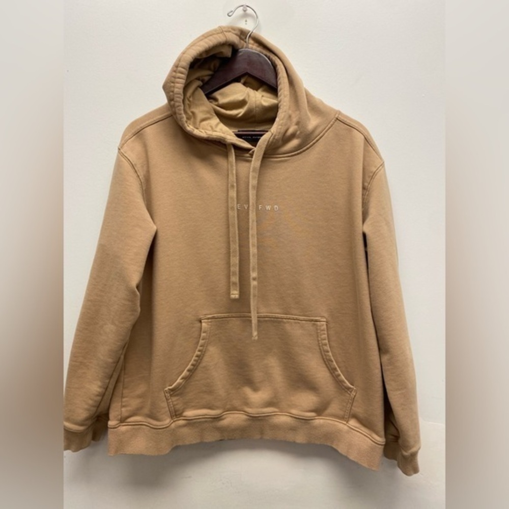 4 for $25 🤎 Ever Forward Classic Tan Pullover Hoodie 🤎 - Large